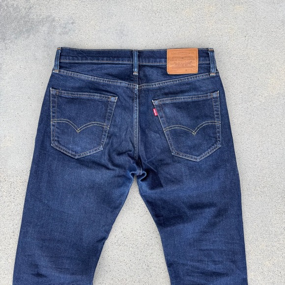 Levi's Premium Lot 502 Jeans Men's 31x30 (31x28) Blue Denim - Picture 8 of 9